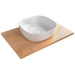 Lavoare pe blat din compozit KERROCK® Lux 380 mm