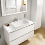 Lavoar în blat INSPIRA SQUARE FINECERAMIC® 550x370 mm - imagine 2