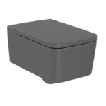 Vas WC suspendat Inspira Square Rimless® cu capac SoftClose - imagine 2
