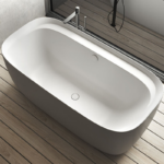 Cadă freestanding din acril Lux FS 1700x850 mm - imagine 2