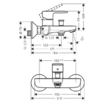 Baterie pentru cadă VERNIS BLEND - imagine 2