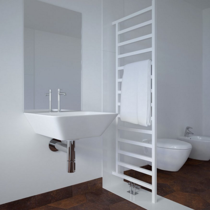 Uscător pentru prosoape pe pardosea Terma SIMPLE DW, mărime și culoare la alegere - imagine 4