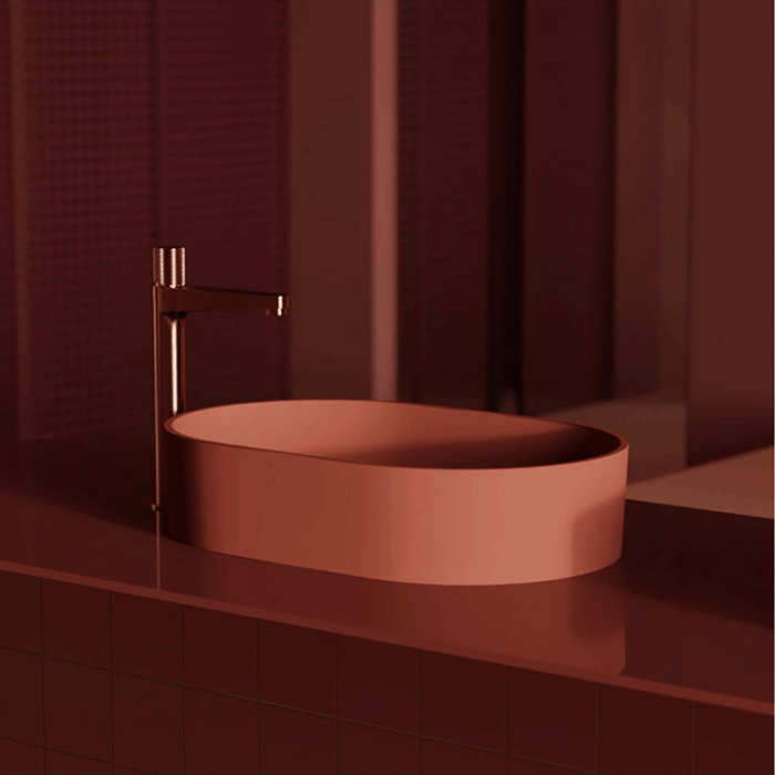 Baterie înaltă pentru lavoar Omnires Contour - imagine 3