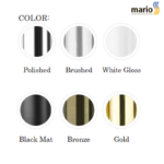 Uscător pentru prosoape Mario Denver 770×530/500 mm - imagine 2