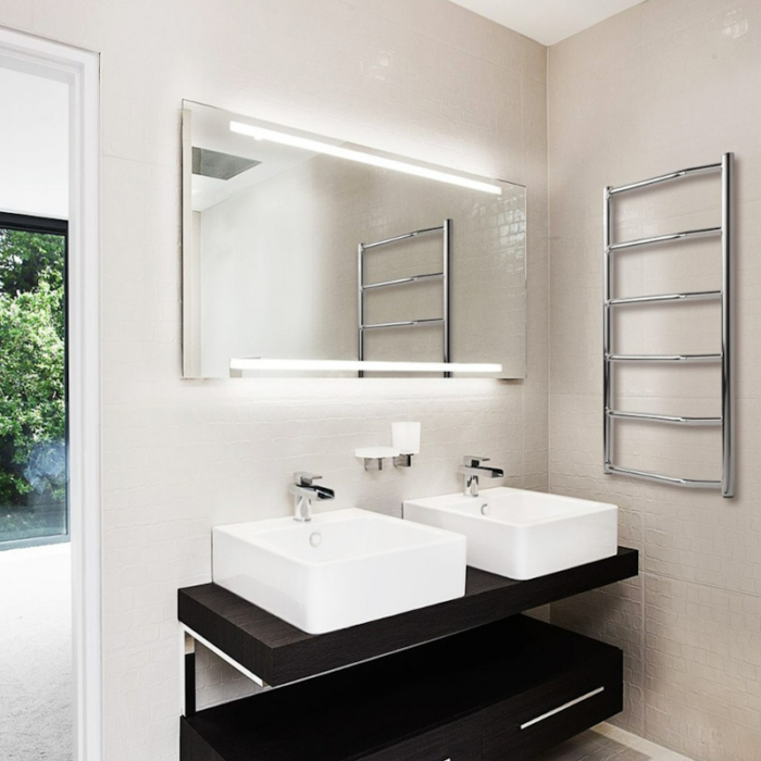 Uscător pentru prosoape Mario Inox Trapetia HP, mărime și culoare la alegere - imagine 2