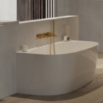 Baterie cadă încorporată 5-găuri Omnires Contour - imagine 3
