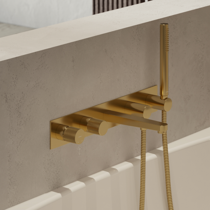 Baterie cadă încorporată 5-găuri Omnires Contour - imagine 2