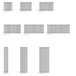 Radiator electric Terma TUNE VWD E, mărime și culoare la alegere - imagine 10