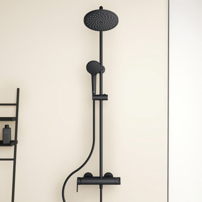 Coloană pentru duș Ideal Standard Cerafine O, negru mat - imagine 2