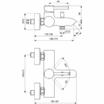 Baterie pentru cadă Ideal Standard Ceraline - imagine 5