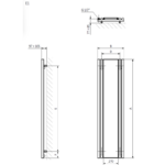 Radiator electric Terma ROLO Mirror, mărime și culoare la alegere - imagine 5