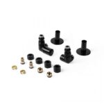 Set robineți colțari pentru uscător de prosoape Vision All in One, culoare la alegere