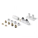 Set robineți termostatici pentru uscător de prosoape Twins All in One, culoare la alegere - imagine 4