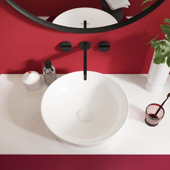 Lavoar pe blat Villeroy&Boch Artis 430 mm - imagine 4