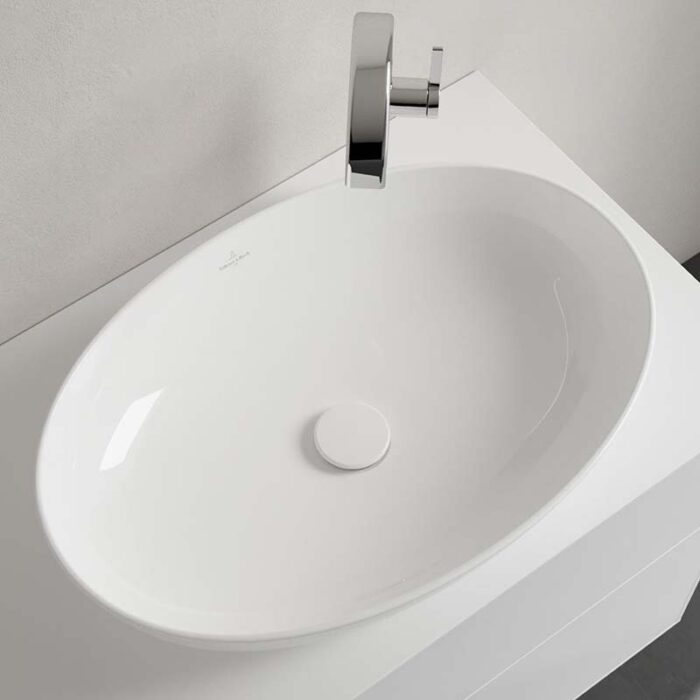 Lavoar pe blat Villeroy&Boch Artis 610x410 mm - imagine 3