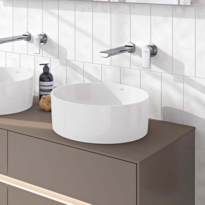 Lavoar pe blat Villeroy&Boch Collaro 400 mm - imagine 2