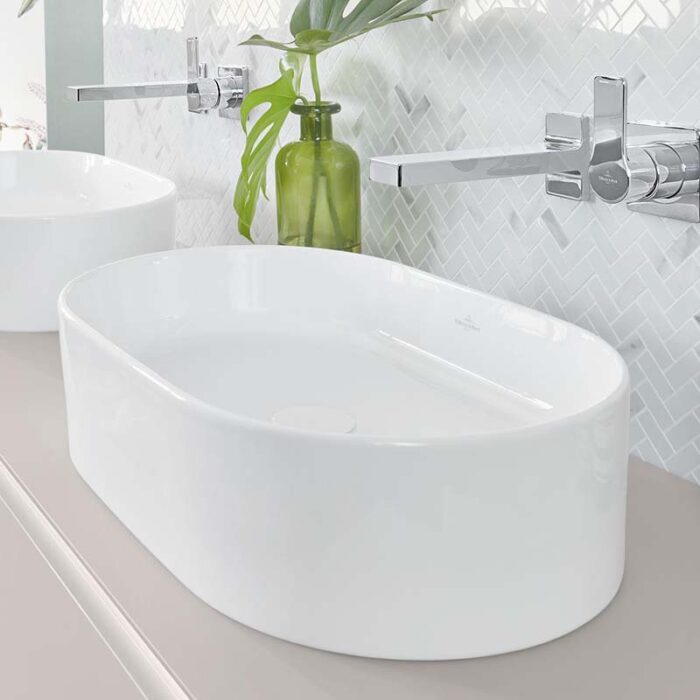 Lavoar pe blat Villeroy&Boch Collaro 560x360 mm - imagine 2