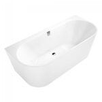 Cadă de baie lipita de perete Villeroy & Boch Oberon 2.0 Quaryl 1800x800 mm
