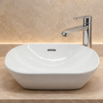 Lavoar pe blat Laufen LUA 500x350 cm, alb lucios