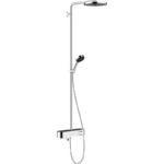 Coloană de duș cu termostat Pulsify S 260 1jet, crom