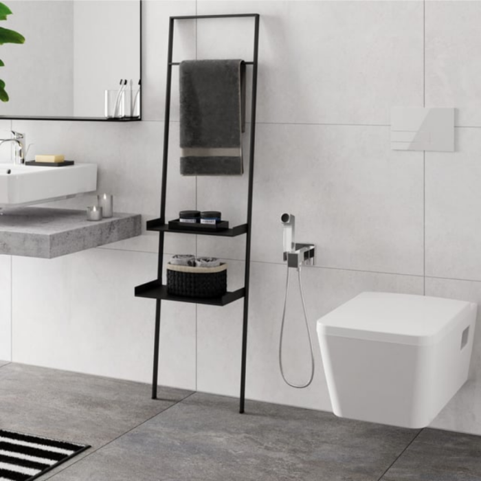 Baterie încorporată cu duș igienic Hansgrohe E EcoSmart - imagine 2