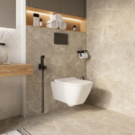 Baterie încorporată cu duș igienic Hansgrohe E EcoSmart - imagine 3
