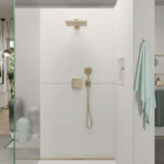 Termostat încorporat pentru duș ShowerSelect E cu 2 funcție, brushed bronze - imagine 4