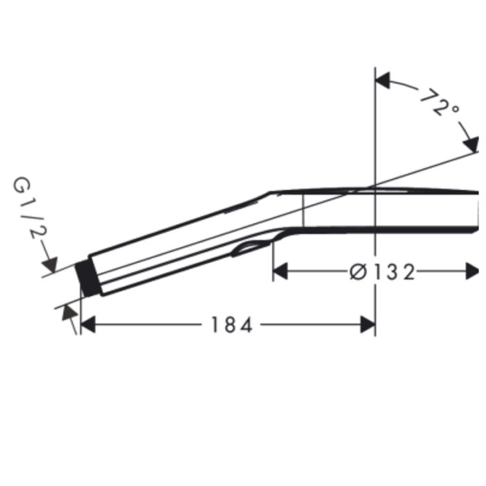 Duș manual Rainfinity 3jet, culoare la alegere - imagine 10