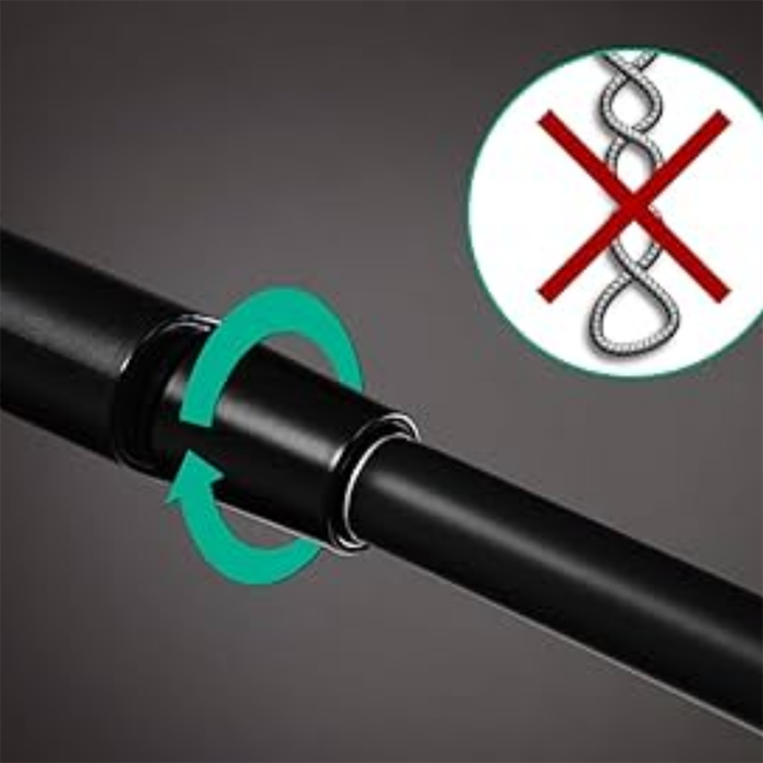 Furtun de duș 160 cm Isiflex, culoare la alegere - imagine 4