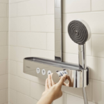 Coloană de duș cu termostat Pulsify S 260 2jet, culoare la alegere - imagine 4