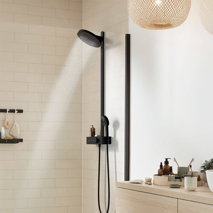 Coloană de duș cu termostat Pulsify S 260 2jet, culoare la alegere - imagine 2