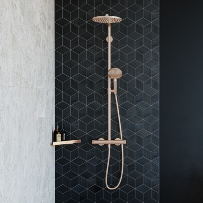 Coloana de duș cu termostat Croma Select S 280 1jet, culoare la alegere - imagine 4