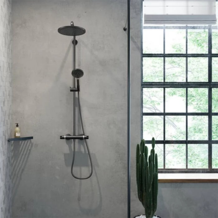 Coloana de duș cu termostat Croma Select S 280 1jet, culoare la alegere - imagine 3