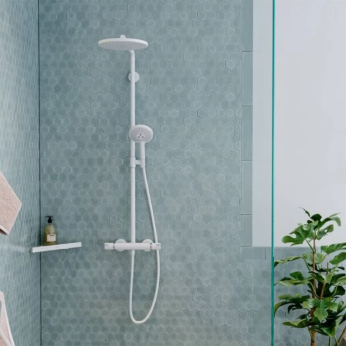 Coloana de duș cu termostat Croma Select S 280 1jet, culoare la alegere - imagine 2