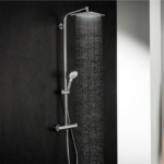 Coloană de duș cu termostat Crometta E 240 1jet, crom - imagine 2