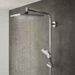 Coloană de duș cu termostat Crometta E 240 1jet, crom - imagine 5