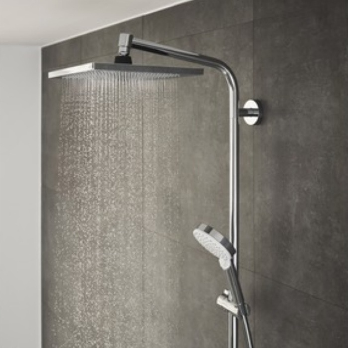 Coloană de duș cu termostat Crometta E 240 1jet, crom - imagine 5