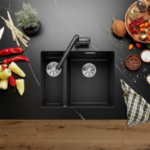 Chiuvetă pentru bucătărie Subline 340/160-U, culoare la alegere - imagine 5