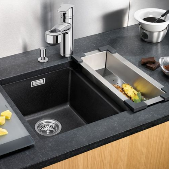 Chiuvetă pentru bucătărie Subline 340/160-U, culoare la alegere - imagine 4