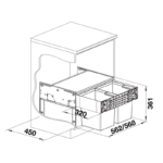 Coș de gunoi Blanco SELECT II Compact - imagine 4