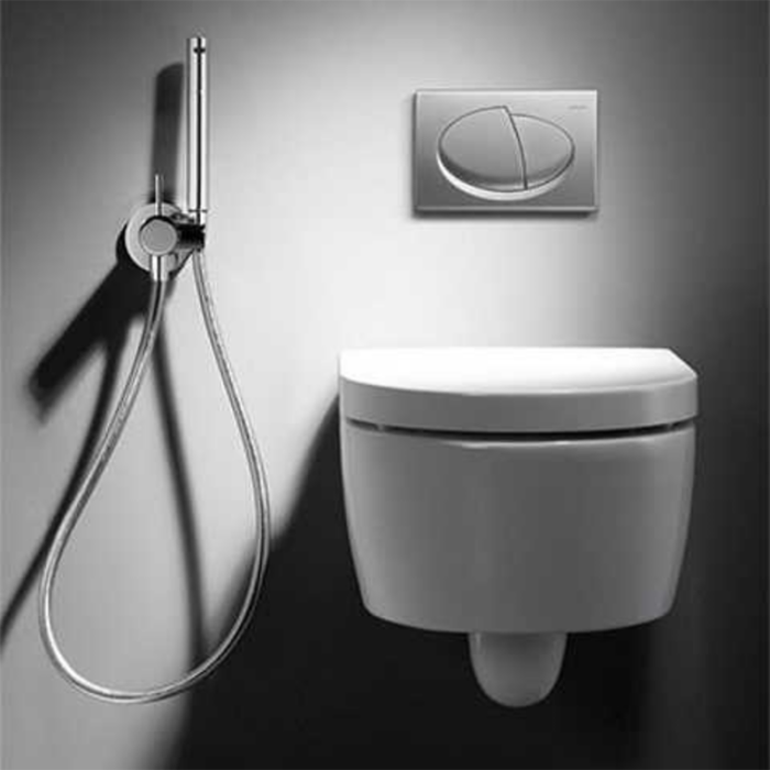 Baterie încorporată cu duș igienic Tres Study, culoarea la alegere - imagine 2
