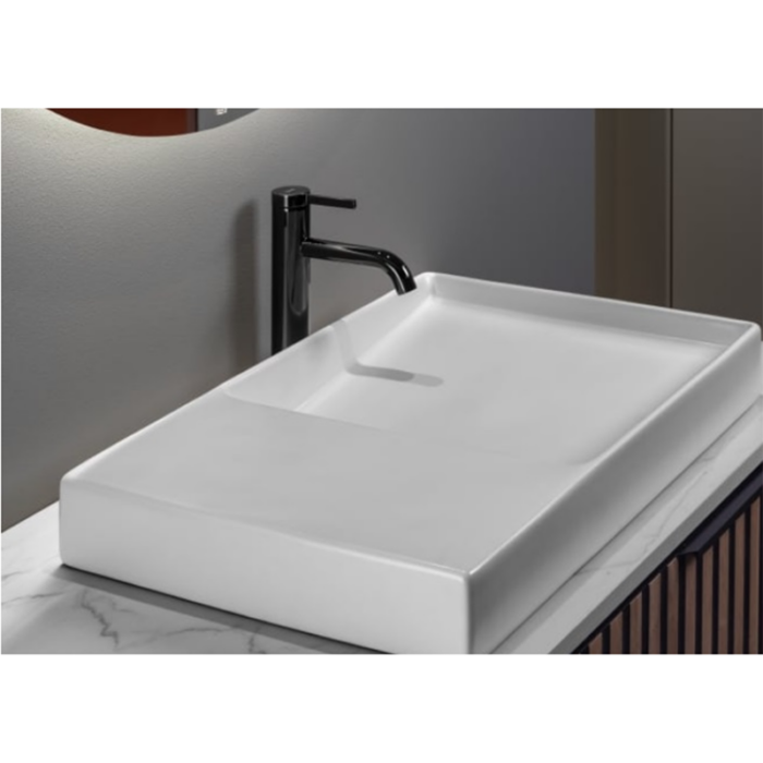 Lavoar pe blat ROCA Horizon Dash 600x380 mm - imagine 2