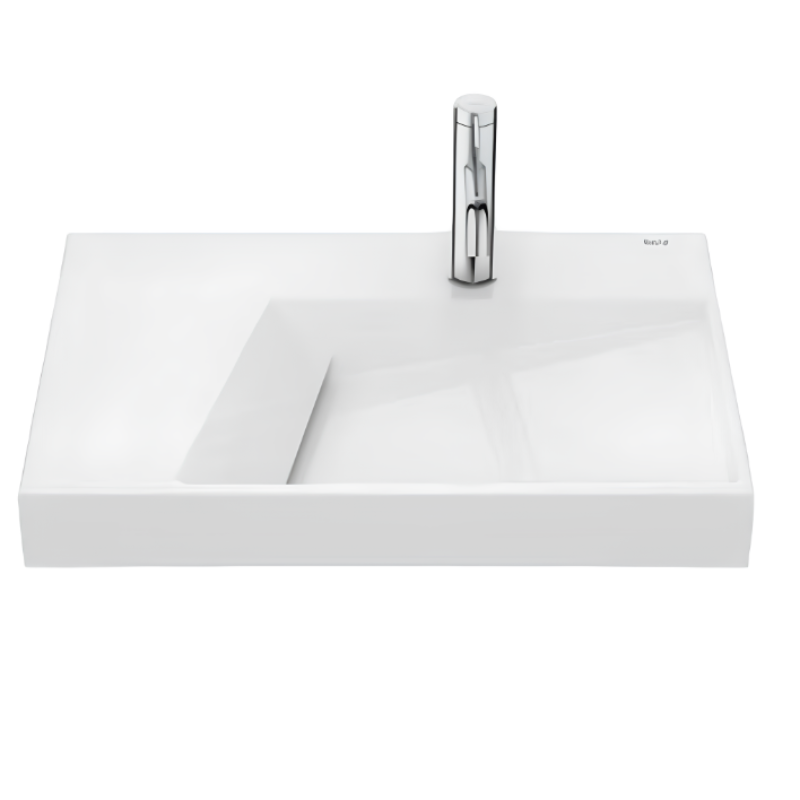 геометрик глянец Lavoar pe blat ROCA Horizon Geometric 600x420 - imagine 1