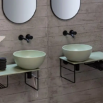 Lavoar pe blat Le Ciotole T-Edge, rotund 370 mm - imagine 4