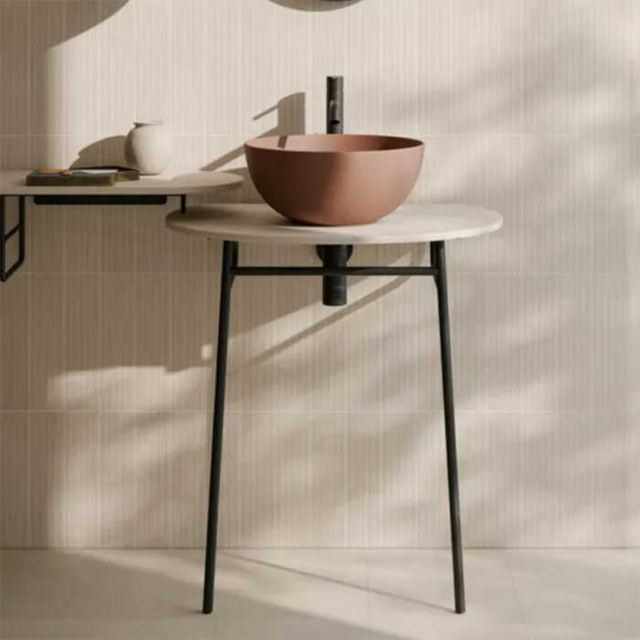 Lavoar pe blat Le Ciotole T-Edge, rotund 370 mm - imagine 7