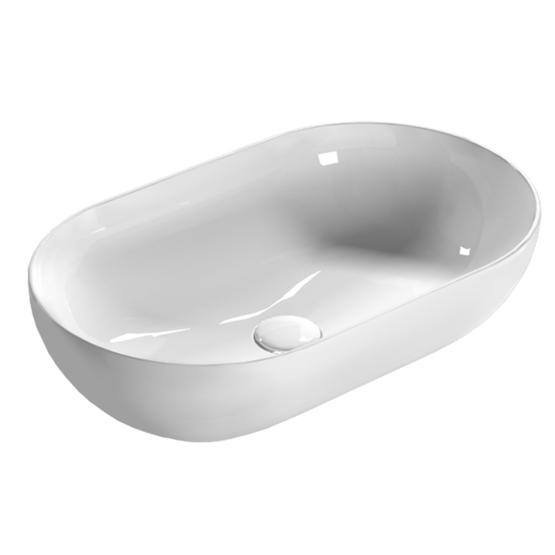 A2484700B0 (5) Lavoar pe blat Le Ciotole T-Edge 600x410x160 mm - imagine 1