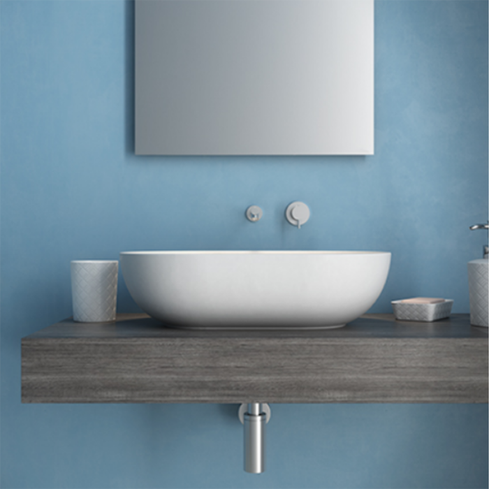 Lavoar pe blat Le Ciotole T-Edge 600x410x160 mm - imagine 3