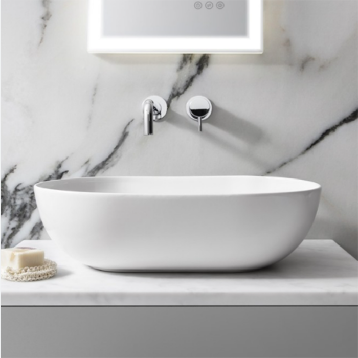 Lavoar pe blat Le Ciotole T-Edge 600x410x160 mm - imagine 2