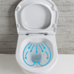 Vas WC suspendat GLOBO 4ALL Rimless cu capac Soft Close, perla - imagine 2