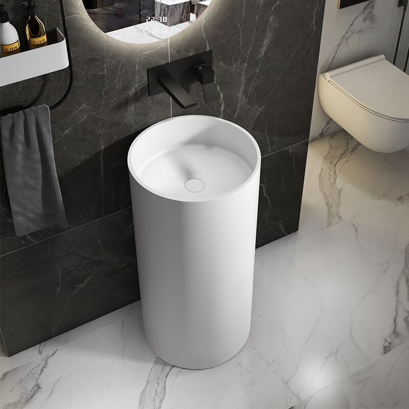 Hf325f0dce1f644a4bb5b4a57d3cd6a20i Lavoar freestanding ROUND 40 cm - imagine 1